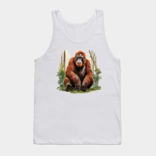 Orangutan Monkey Tank Top